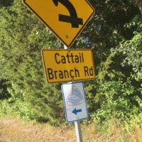 The first American Discovery Trail sign I see!