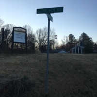 "Good Luck Rd."
Why, thank you!
(The joy of being solo: there's no one around to judge you for talking to street signs)