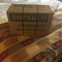 Don gave me this entire box of MRE's!!