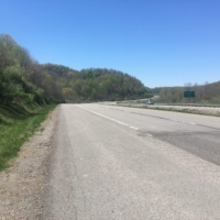 Check out the shoulder on this stretch of RT. 50! Could fit a whale!