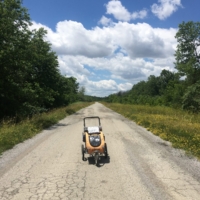 Just a backroad in the countryside, beautiful in its simplicity