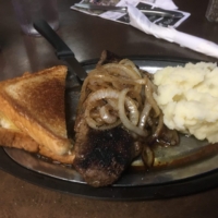 A patron at Marilynn's Place paid for my birthday dinner, though the owner's intended to give it to me for free, in any case. They also insist on me taking a slice of homemade pie.
All's good and well until I proceed to projectile vomit all over their floor. Not my best night. Not my worst.