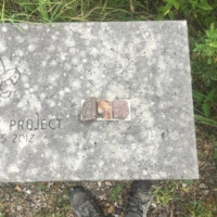 A cyclist passed me by, only to leave a $20 bill for me on a bench further down the trail!