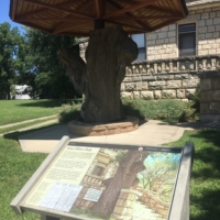 Post Office Oak memorial
