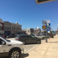 Downtown Council Grove. Off the Flint Hills Trail.