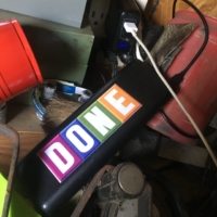 Madison slapped this sticker on my battery pack :P