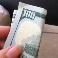 I went a mile out of my way to stop at a convenience store for an ice cream cone, feeling burnt out from the relentless wind, and a ranching famly stopped to hand me $100!!