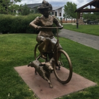 Peak riding aesthetic, what a woman!