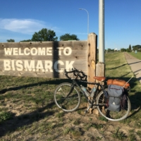 I race through the city of Bismark so fast I hardly remember a thing!