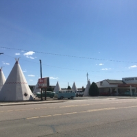 Guess who did 85 miles today?? Including 30 on the interstate. A new record for me! Called for my first shower in 9 days, since Roswell, NM, and my first motel room since Bowie, TX.
