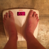 I've lost 20 lbs in 50 days! I last clocked in at 179 lbs in Roswell, New Mexico