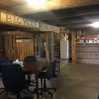 Guess who shows up on my second day at the bunkhouse? Mike from the Honey Hub!