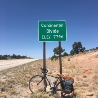 Last time I crossed the Continental Divide was at Boreas Pass in Colorado. Good to be back.