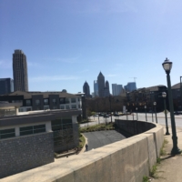 A relief to be leaving the concrete jungle