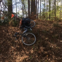 Ughh . . . I'm not sure bikes were supposed to do this . . . morning after regret