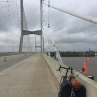 Crossing the Mississippi River!!! Last time was in St. Louis.