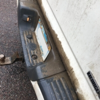 After two hours, a lumberman with chainsaws in the back of his pickup (which would have made for a fun, interesting way to murder me, no doubt) offers me a ride into Missoula. I accept. (2/2)
