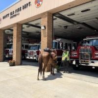 The Nanty Glo fire department offers Finley water!