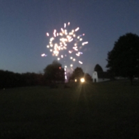 My hosts' neighbor is letting off 4th of July ... (1/2)