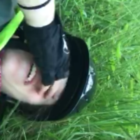 ... I tear something in my back. AARRGGHH. I lie in defeat for a few minutes before awkwardly crawling into my tent, where I will be in agony the whole night (2/2)